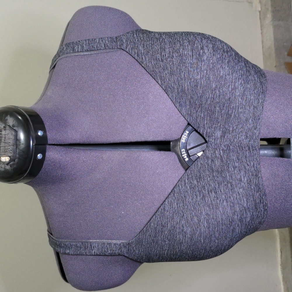 Gray Hanes convertible tshirt bra size 36C